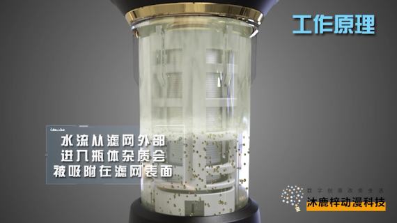 过滤器三维产品动画