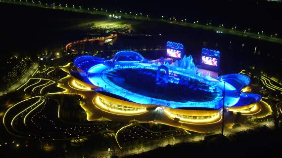 莲花湾夜景大环绕