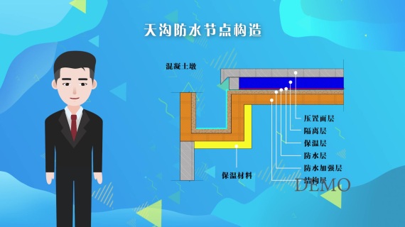 天沟防水节点构造