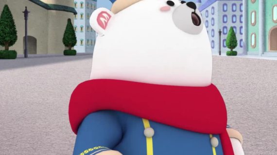 美的熊抖音视频