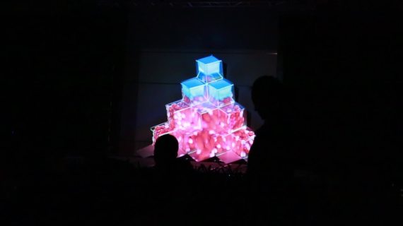 东方影都大会开场秀3d mapping