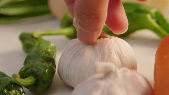 西红柿炒蛋美食拍摄