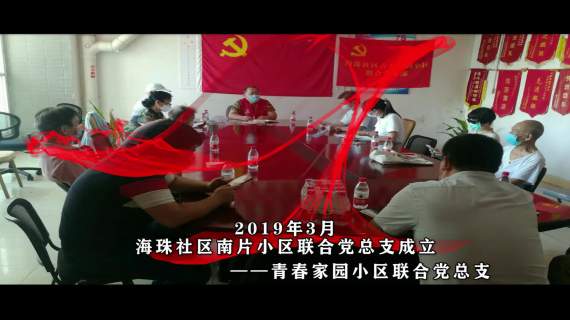 《让党旗在小区高高飘扬》社区微电影