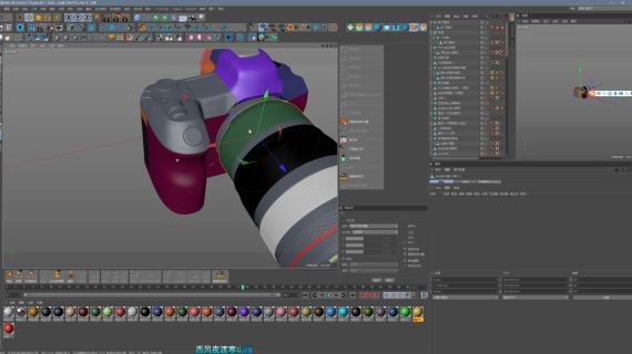 C4D拓扑建模