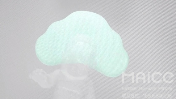 3D动画视频婴儿枕头功能材质展示