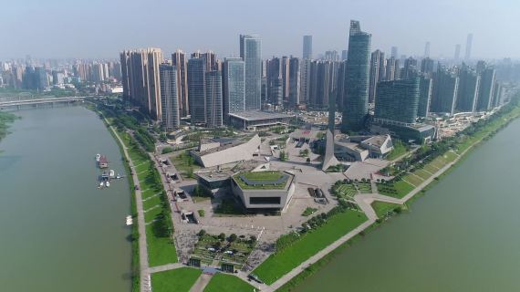 长沙北辰三角洲全景