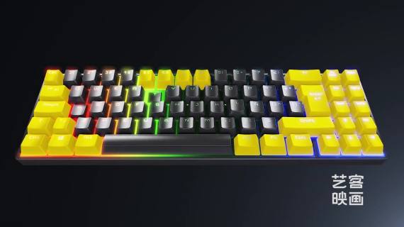 3d产品动画3C电脑周边机械键盘鼠标