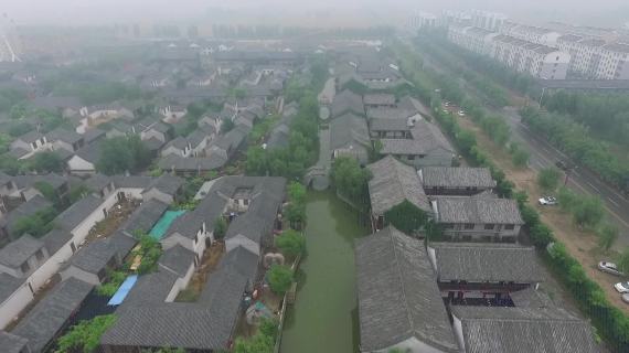 某古村落航拍视频