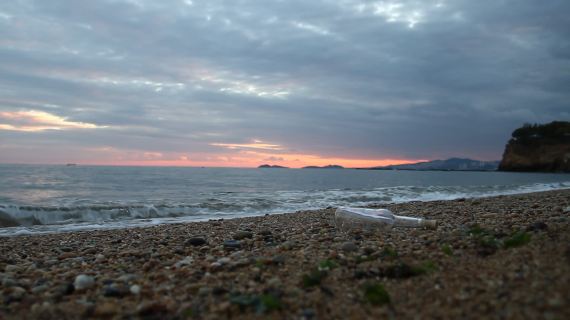 海 漂流瓶 空镜头