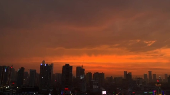 夕阳西下 只想与你共度黄昏