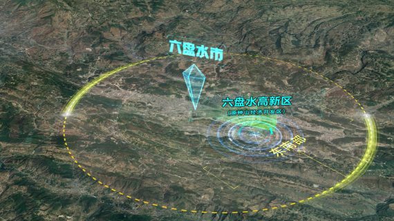 区位地理位置地图展示