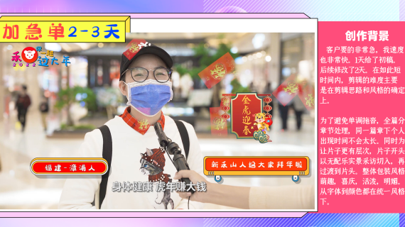 2022-厦门禾山街道拜年视频