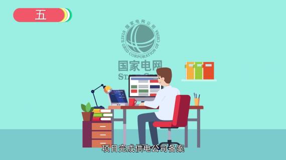 光伏能源办理流程MG动画