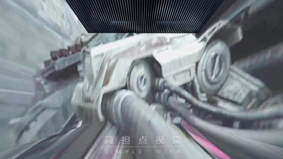 全息投影_裸眼3D展厅_四折幕三维动画