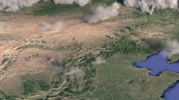 地图3D动画
