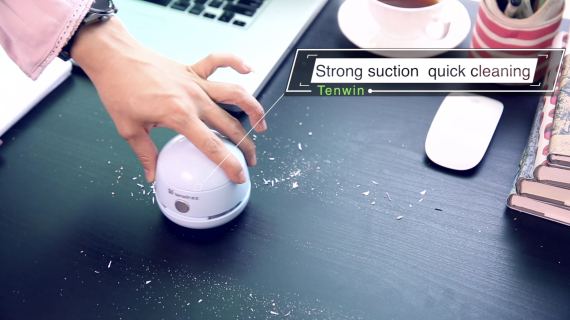 天文文具桌面吸尘器 英文版