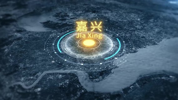 科技地图地理位置展示