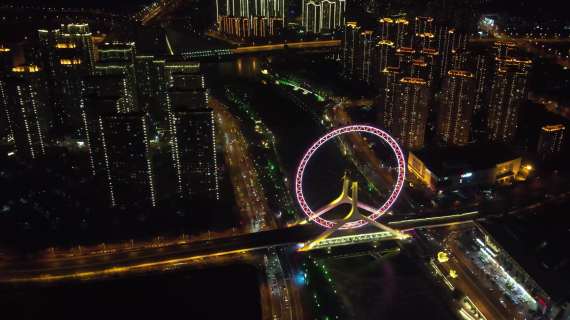 天津之眼夜景