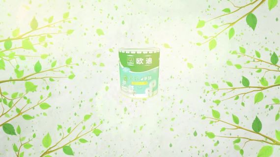 青岛欧迪涂料有限公司欧迪负氧离子养生水漆