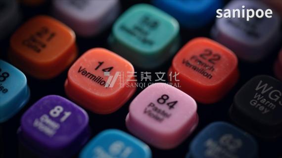 产品广告-涂色马克笔亚马逊广告小视频