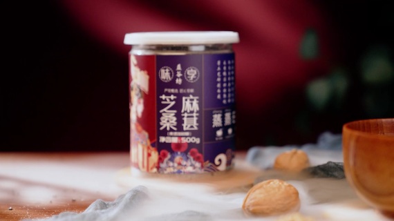 核桃芝麻粉产品展示