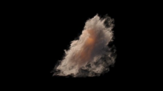 爆炸烟雾
