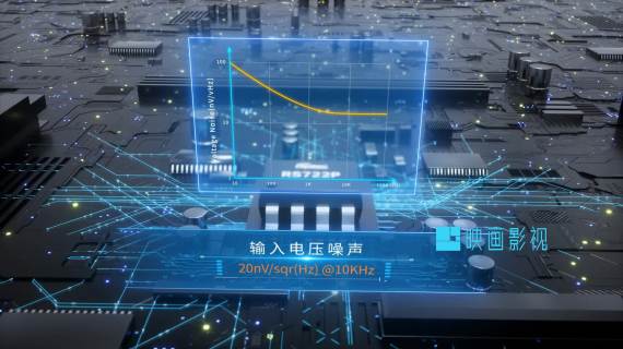 芯片电子元器件推广三维动画短视频