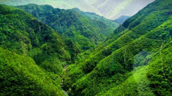 登封十里溪谷风景区航拍纪录片