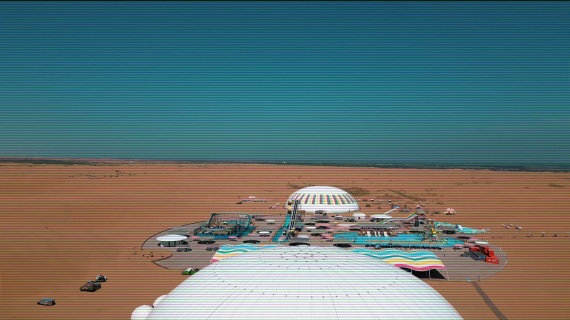 熊熊和羊羊的鄂尔多斯之行【旅拍】【航拍】