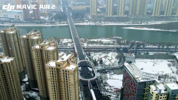 2月2日 兰州安宁区雪景展示