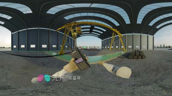 起重吊装事故 VR 三维动画