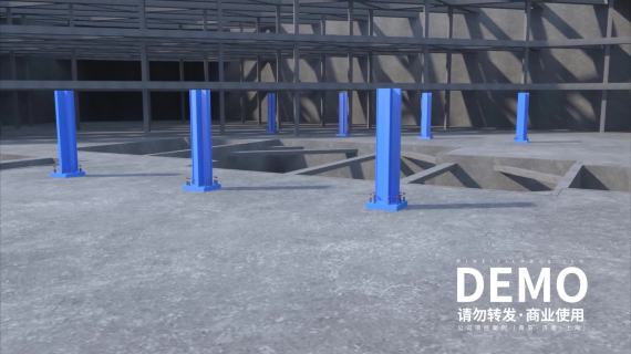 龙信地产建筑演示动画