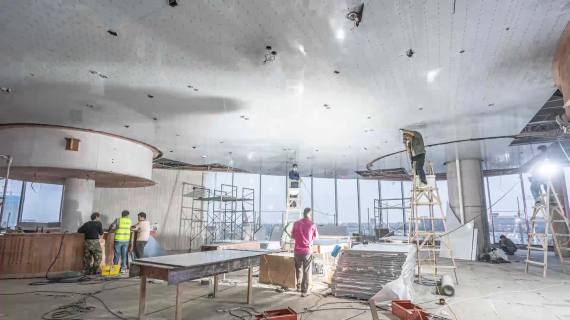 建筑延时大范围延时 城市建设地产房地产