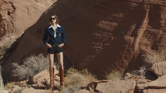 SAINT LAURENT 户外女装大片