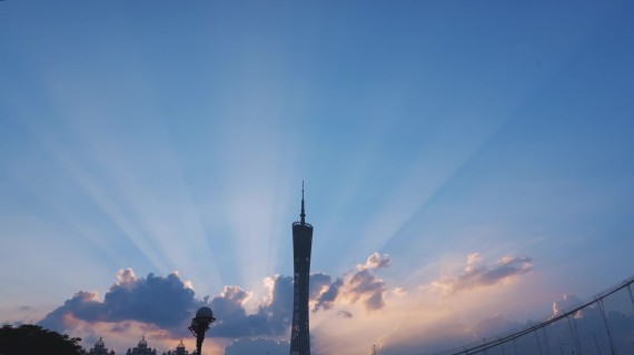 早晨广州