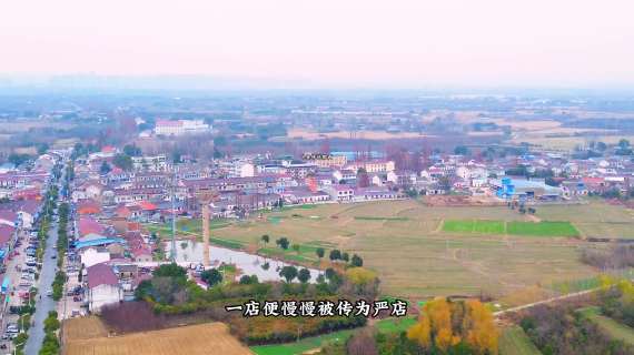 肥西县严店镇航拍地名故事