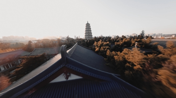2024穿越机视角下的西安