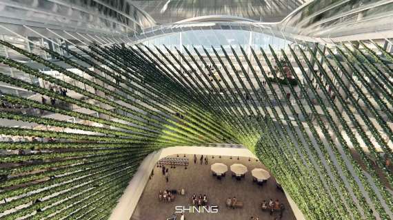 宁波栎社国际机场3号航站楼概念建筑动画