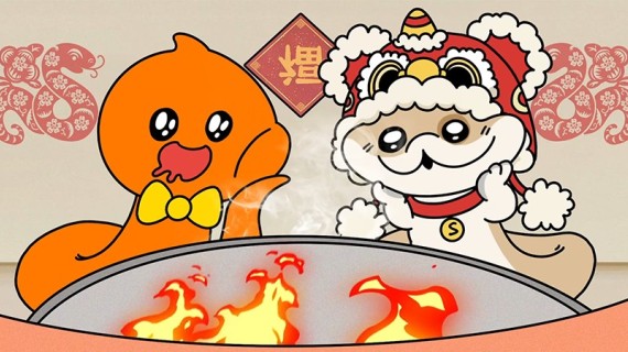 淘宝和小蛇点点拍了支萌趣十足的元宵节广告