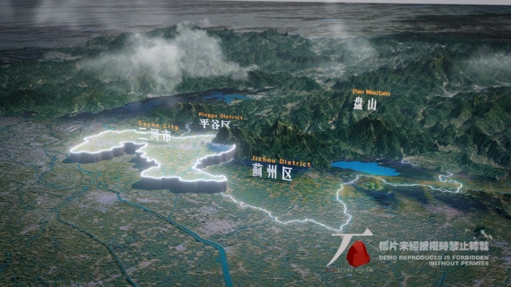 三维地图动画