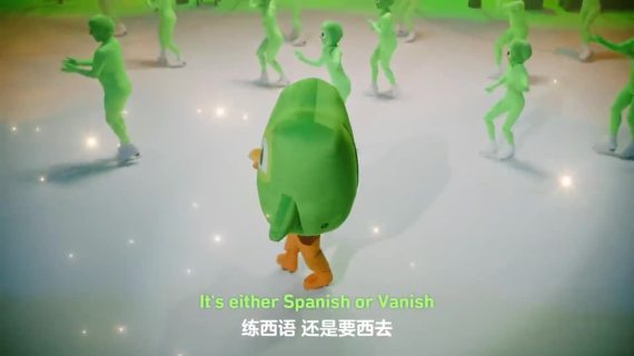 多邻国音乐剧《冰上多邻国》，催命式劝学