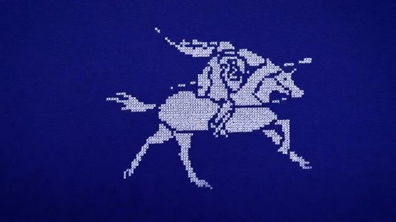 Burberry十字绣定格动画
