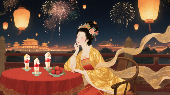 AI广告《长安荔枝》