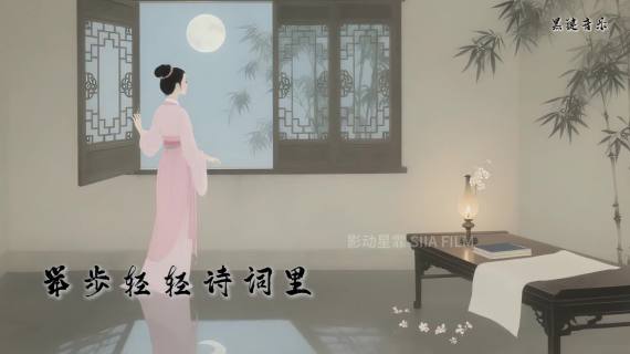 AiMV 中国风水墨动画 歌曲封面 美术