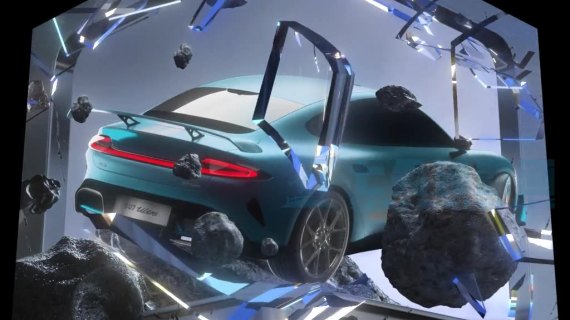 小米汽车裸眼3D宣传片