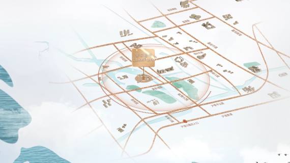 房地产地图区位优势展示