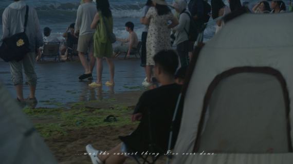 又一次在海里获得力量和勇气